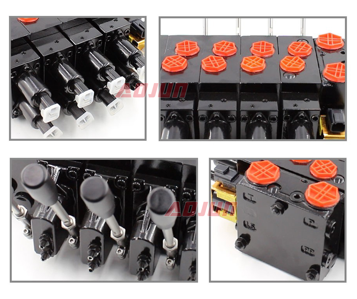 5 Spool Electric proportional and Manual Proportional Control Valve HSDVG32 detailed image